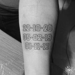 85 Tatuajes de Números 13 4090582816