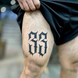 85 Tatuajes de Números 23 2911349379