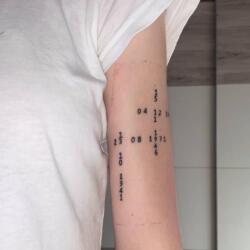 85 Tatuajes de Números 8 983234892